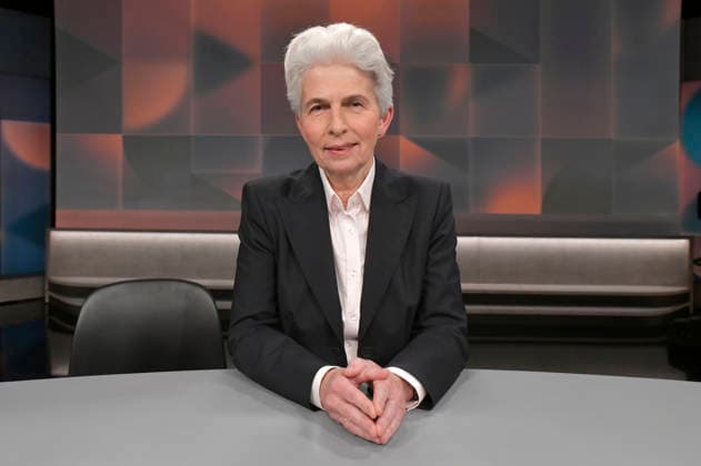 Marie-Agnes Strack-Zimmermann in der ARD-Talkshow hart aber fair im Studio Adlershof. Berlin, 11.05.2026