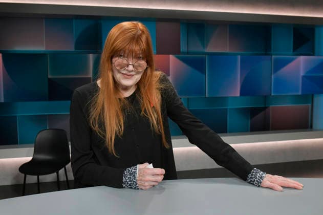 Katja Ebstein in der ARD-Talkshow hart aber fair im Studio Adlershof. Berlin, 11.05.2026