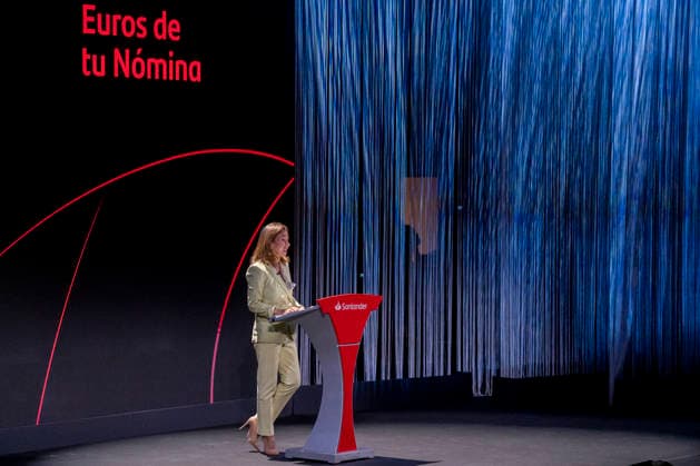 Ana Botín and Rafa Nadal participate in the closing ceremony of the solidarity program Euros from your Paycheck The President of Banco Santander, Ana Botín, during the closing ceremony of its solidarity program Euros from your Paycheck, on May 12, 2026, in Madrid Spain The event is marked by the commemoration of the 20th anniversary of this initiative 12 MAY 2026 A Pé Madrid Madrid Spain  Copyright: xA.xPÃ rezxMecax 7517333