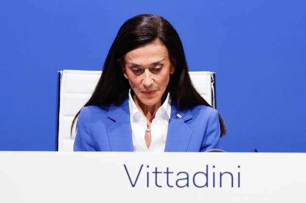 Grazia Vittadini bei der Hauptversammlung der Deutschen Lufthansa AG in der Messe Frankfurt, Halle 5.1 & Congress Center. Frankfurt, 12.05.2026