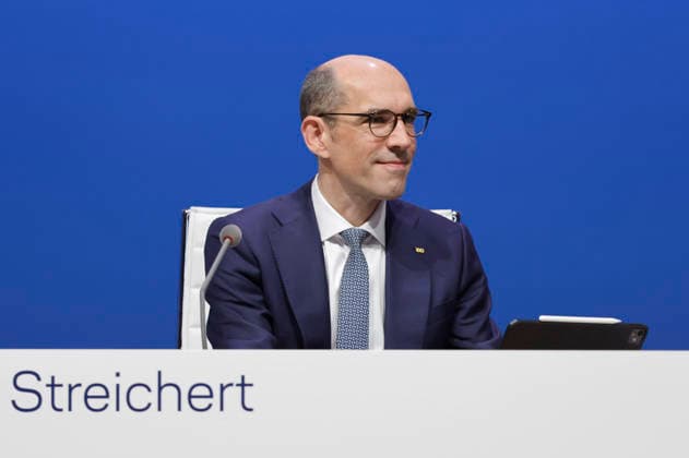 Till Streichert bei der Hauptversammlung der Deutschen Lufthansa AG in der Messe Frankfurt, Halle 5.1 & Congress Center. Frankfurt, 12.05.2026