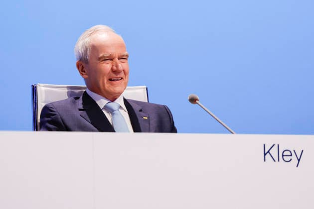Karl-Ludwig Kley bei der Hauptversammlung der Deutschen Lufthansa AG in der Messe Frankfurt, Halle 5.1 & Congress Center. Frankfurt, 12.05.2026