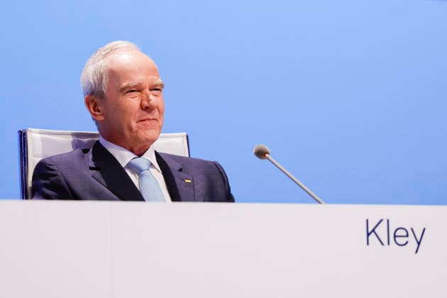 Karl-Ludwig Kley bei der Hauptversammlung der Deutschen Lufthansa AG in der Messe Frankfurt, Halle 5.1 & Congress Center. Frankfurt, 12.05.2026