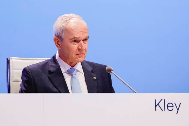 Karl-Ludwig Kley bei der Hauptversammlung der Deutschen Lufthansa AG in der Messe Frankfurt, Halle 5.1 & Congress Center. Frankfurt, 12.05.2026