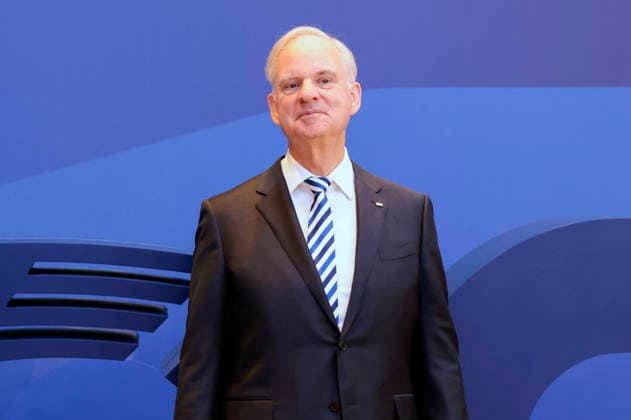 Johannes Teyssen bei der Hauptversammlung der Deutschen Lufthansa AG in der Messe Frankfurt, Halle 5.1 & Congress Center. Frankfurt, 12.05.2026