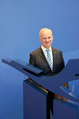 Johannes Teyssen bei der Hauptversammlung der Deutschen Lufthansa AG in der Messe Frankfurt, Halle 5.1 & Congress Center. Frankfurt, 12.05.2026