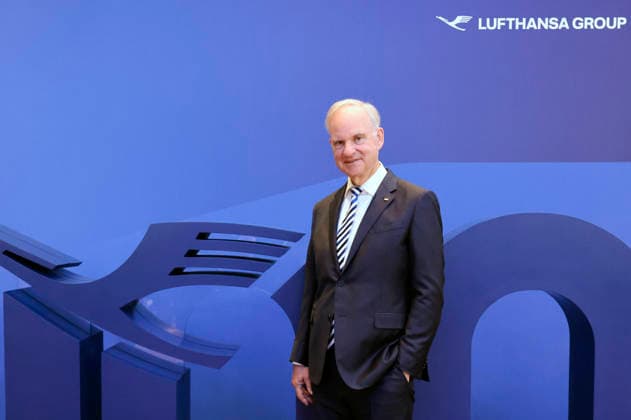 Johannes Teyssen bei der Hauptversammlung der Deutschen Lufthansa AG in der Messe Frankfurt, Halle 5.1 & Congress Center. Frankfurt, 12.05.2026