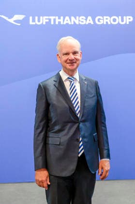 Johannes Teyssen bei der Hauptversammlung der Deutschen Lufthansa AG in der Messe Frankfurt, Halle 5.1 & Congress Center. Frankfurt, 12.05.2026