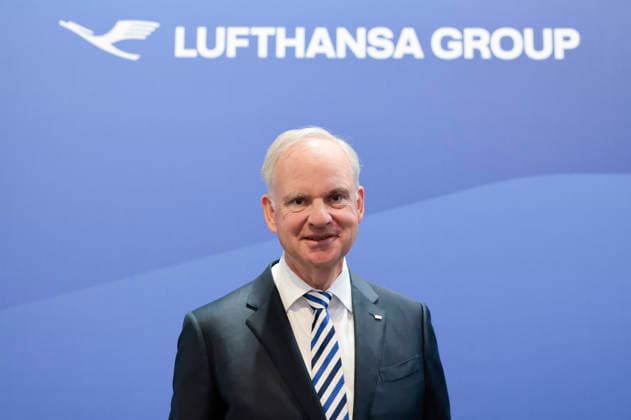 Johannes Teyssen bei der Hauptversammlung der Deutschen Lufthansa AG in der Messe Frankfurt, Halle 5.1 & Congress Center. Frankfurt, 12.05.2026