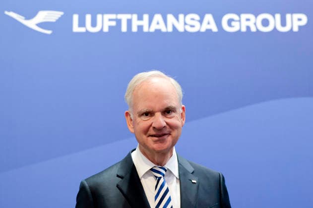 Johannes Teyssen bei der Hauptversammlung der Deutschen Lufthansa AG in der Messe Frankfurt, Halle 5.1 & Congress Center. Frankfurt, 12.05.2026