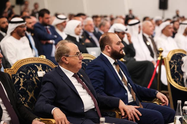 Syria and UAE hold Investment Forum in Damascus DAMASCUS, SYRIA - MAY 12: Second day of the first Syria-UAE Investment Forum kicks off at the People s Palace in Damascus, Syria, on May 12, 2026. The forum aims to strengthen economic and investment cooperation between Syria and the United Arab Emirates. Izz Aldien Alqasem Anadolu Damascus Syria. Editorial use only. Please get in touch for any other usage.  Copyright: x2026xAnadoluxIzzxAldienxAlqasemx