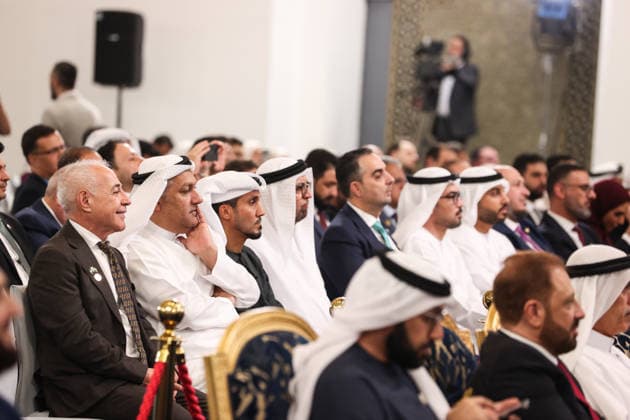 Syria and UAE hold Investment Forum in Damascus DAMASCUS, SYRIA - MAY 12: Second day of the first Syria-UAE Investment Forum kicks off at the People s Palace in Damascus, Syria, on May 12, 2026. The forum aims to strengthen economic and investment cooperation between Syria and the United Arab Emirates. Izz Aldien Alqasem Anadolu Damascus Syria. Editorial use only. Please get in touch for any other usage.  Copyright: x2026xAnadoluxIzzxAldienxAlqasemx