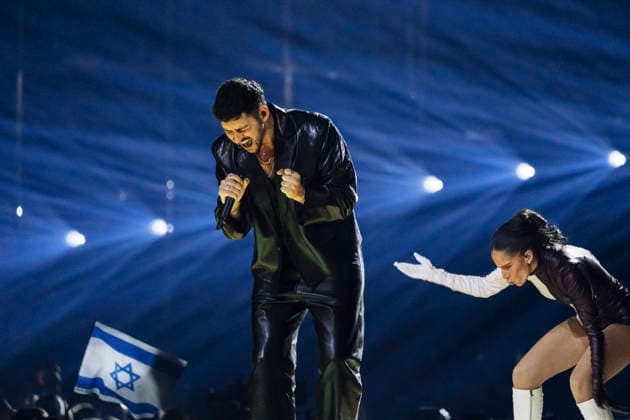 12.05.2026 - Europa, Österreich, Wien: 70. Eurovision Song Contest 2026 in der Wiener Stadthalle - Semi-final 1 (Dress Rehearsal 3); Noam Bettan mit dem Song Michelle für Israel Copyright: xJulianxSindricx