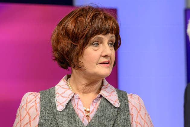 v.l.: Annette Dittert (ehem. ARD-Korrespondentin), GER, Berlin, Studio, zu Gast bei – Maischberger, politische Talkshow, TV, Format, mit Moderatorin – Sandra Maischberger, Das Erste, aus Adlershof – Am Studio 20, 12. Mai 2026, Copyright: HMBxMedia UwexKoch