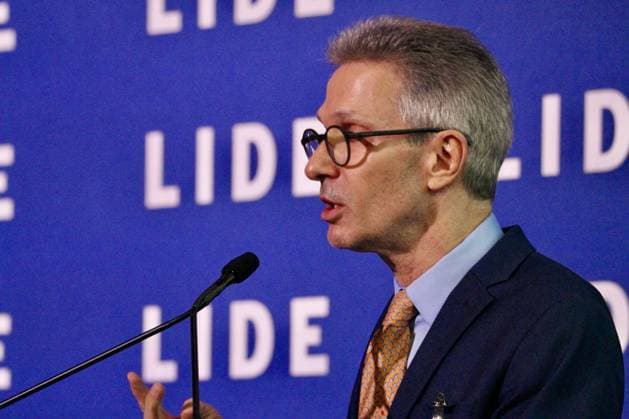 RECORD DATE NOT STATED 15th LIDE Brazil Investment Forum 2026-New York. (NEW) 15th LIDE Brazil Investment Forum 2026 -New York . May 12, 2026, New York, USA: Romeu Zema of Novo party, former Governor of Minas Gerais and Brazil s 2026 Presidential candidate during the 15th LIDE Brazil Investment Forum 2026 taking place at Harvard Club in Manhattan, New York Credit: Niyi Fote Thenews2(Foto: Niyi Fote Thenews2 imago images) 15th LIDE Brazil Investment Forum 2026-New York.  Copyright: xNiyixFotex