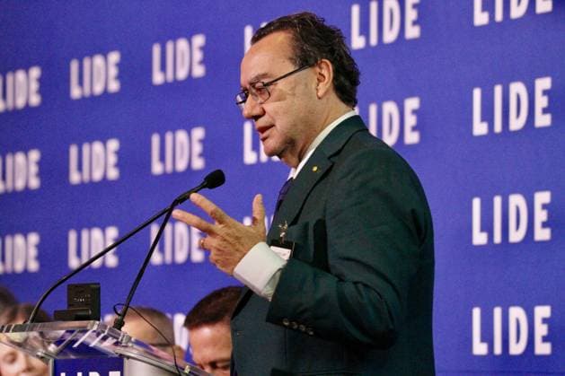 RECORD DATE NOT STATED 15th LIDE Brazil Investment Forum 2026-New York. (NEW) 15th LIDE Brazil Investment Forum 2026 -New York . May 12, 2026, New York, USA: Augusto Cury of Avante Party, Brazil s 2026 Presidential candidate during the 15th LIDE Brazil Investment Forum 2026 taking place at Harvard Club in Manhattan, New York Credit: Niyi Fote Thenews2(Foto: Niyi Fote Thenews2 imago images) 15th LIDE Brazil Investment Forum 2026-New York.  Copyright: xNiyixFotex