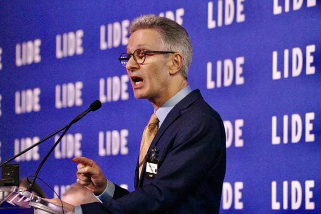 RECORD DATE NOT STATED 15th LIDE Brazil Investment Forum 2026-New York. (NEW) 15th LIDE Brazil Investment Forum 2026 -New York . May 12, 2026, New York, USA: Romeu Zema of Novo party, former Governor of Minas Gerais and Brazil s 2026 Presidential candidate during the 15th LIDE Brazil Investment Forum 2026 taking place at Harvard Club in Manhattan, New York Credit: Niyi Fote Thenews2(Foto: Niyi Fote Thenews2 imago images) 15th LIDE Brazil Investment Forum 2026-New York.  Copyright: xNiyixFotex