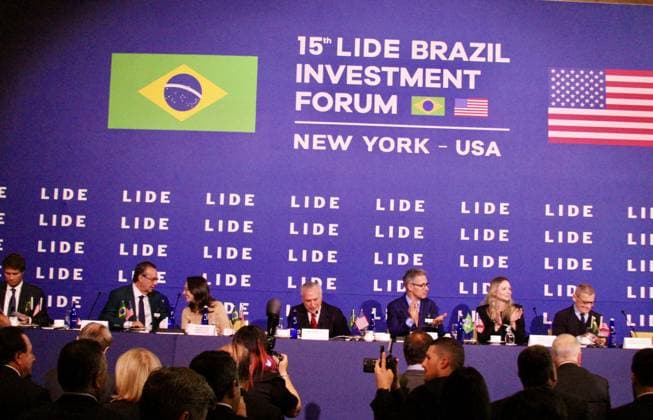 RECORD DATE NOT STATED 15th LIDE Brazil Investment Forum 2026-New York. (NEW) 15th LIDE Brazil Investment Forum 2026-New York. May 12, 2026, New York, USA : The 15th LIDE Brazil Investment Forum 2026 taking place at Harvard Club in Manhattan, New York Credit: Niyi Fote Thenews2(Foto: Niyi Fote Thenews2 imago images) 15th LIDE Brazil Investment Forum 2026-New York.  Copyright: xNiyixFotex