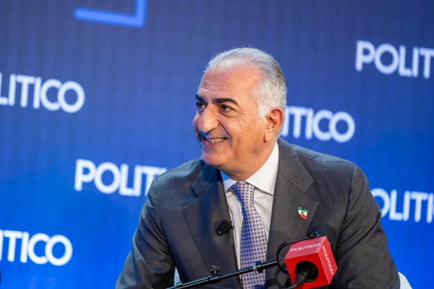May 12, 2026, Washington, District Of Columbia, USA: IranÃ¢â‚¬â ¢s exiled Crown Prince Reza Pahlavi discussed the latest developments in the conflict with Iran and his vision for what comes next during his talk with Dashna Burns at the Politico Annual Security Summit on Tuesday, May 12, 2026, in Washington, D.C. He urged President Trump to Ã¢â‚¬oefinish the jobÃ¢â‚¬Â in Iran and told Burns that Trump should stop sending mixed messages about his intentions in the war, including his threat to Ã¢â‚¬oewipe outÃ¢â‚¬Â IranÃ¢â‚¬â ¢s civilization. Washington USA - ZUMAkh2_ 20260512_znp_kh2_026 Copyright: xAlixKhalighx