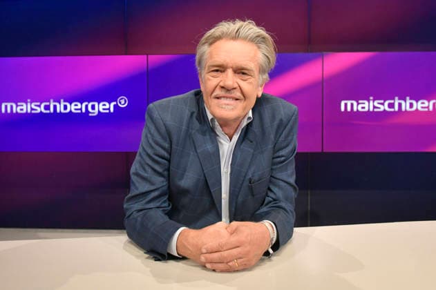 Hajo Schumacher in der ARD-Talkshow maischberger im Studio Berlin Adlershof. Berlin, 12.05.2026