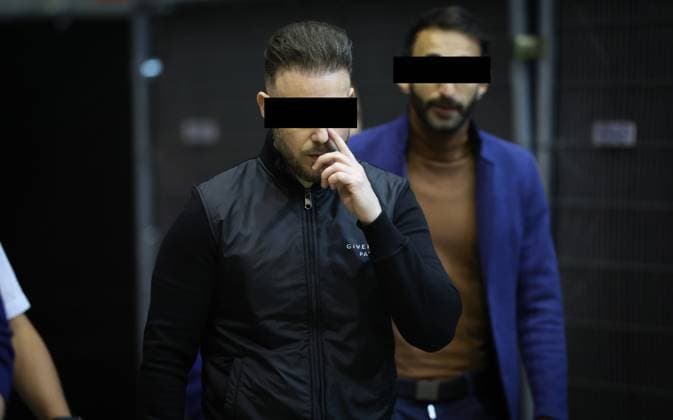 Accused Paolo Falzone and Antonino Falzone arrive for the trial of P. and A. Falzone, at the Court of Appeal of Mons, on Wednesday 13 May 2026. The trial of the two men concerns the 2022 tragedy in Strepy-Bracquegnies, where a car plowed into a carnival parade around 5:00. Six people died at the scene, and a seventh months later in the hospital. P. Falzone is charged with seven murder and 81 attempted murder. A. Falzone with failure to render aid to a person in danger. Today the court continues to hear the victims.  VIRGINIExLEFOUR 173675121