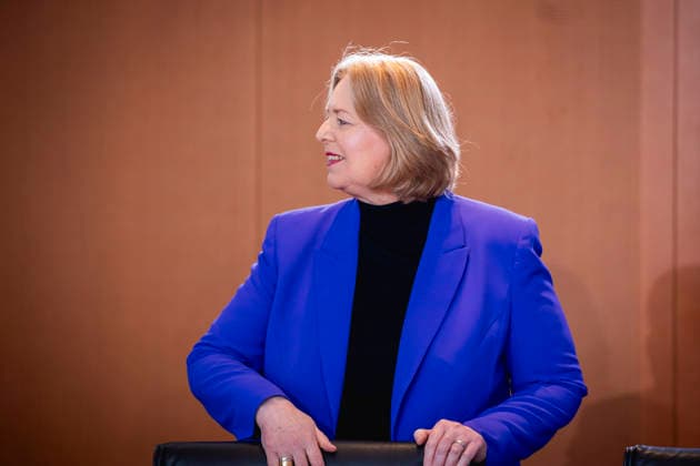 Baerbel Bas (SPD), Bundesministerin fuer Arbeit und Soziales, aufgenommen im Rahmen einer Kabinettssitzung in Berlin, 13.05.2026. Berlin Deutschland Copyright: xJulianexSonntagx