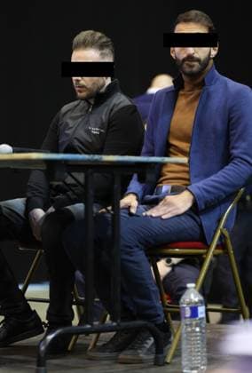 Accused Paolo Falzone and Antonino Falzone pictured during and the trial of P. and A. Falzone, at the Court of Appeal of Mons, on Wednesday 13 May 2026. The trial of the two men concerns the 2022 tragedy in Strepy-Bracquegnies, where a car plowed into a carnival parade around 5:00. Six people died at the scene, and a seventh months later in the hospital. P. Falzone is charged with seven murder and 81 attempted murder. A. Falzone with failure to render aid to a person in danger. Today the court continues to hear the victims.  VIRGINIExLEFOUR 173675146
