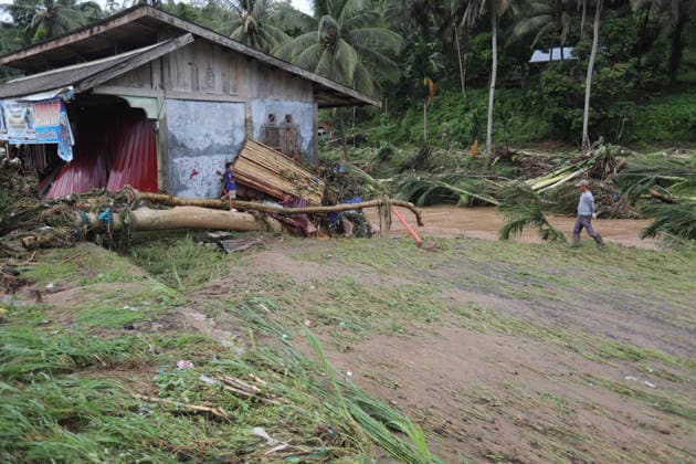 Aftermath of flood in Sumatra TANAH DATAR, INDONESIA - MAY 13: A view of the destruction among the wooden debris affected by floods in Tanah Datar, West Sumatera Province, Indonesia on May 13, 2026. The structures affected by the floods include residential homes, vehicle, irrigation dam, two village bridge, subdistrict roads, and the rice field. Adi Prima Anadolu Tanah Datar Indonesia. Editorial use only. Please get in touch for any other usage.  Copyright: x2026xAnadoluxAdixPrimax