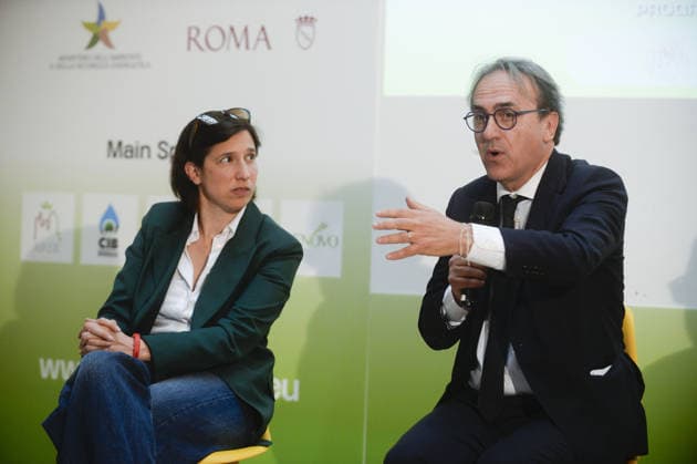 Foto IPP Marco Mattei Roma 13 05 2026 Ecofuturo Festival 2026 nella foto Elly Schlein Angelo Bonelli Italy Photo Press - World Copyright .