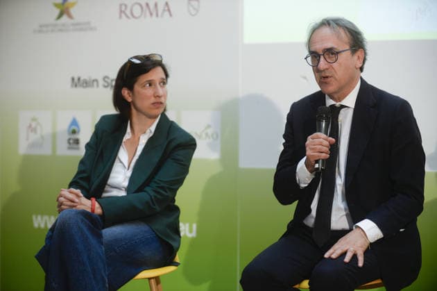 Foto IPP Marco Mattei Roma 13 05 2026 Ecofuturo Festival 2026 nella foto Elly Schlein Angelo Bonelli Italy Photo Press - World Copyright .