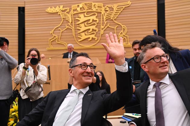 Cem OEZDEMIR (Ministerpraesident Baden Wuerttemberg)- Ministerpraesidenten Wahl in Baden Wuerttemberg am 13.05.2026 im Landtag in Stuttgart