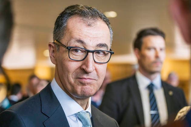 Cem Özdemir ist neuer Ministerpräsident des Landes Baden-Württemberg. Am 13. Mai wurde der Politiker der Partei Die Grünen im Landtag vereidigt. 13.05.2026, Stuttgart, Baden-Württemberg, Deutschland