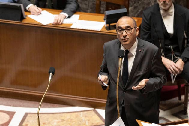 Questions To The Government - Paris Home Secretary Laurent Nunez during Question Time in the National Assembly in Paris on 13 May 2026. Photo by Jérémy Paoloni ABACAPRESS.COM Paris France  Copyright: xPaolonixJeremy ABACAx