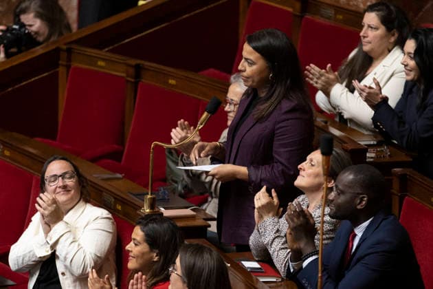 Questions To The Government - Paris Sheherazade Bentorki, an LFI MP, during Question Time in the National Assembly in Paris on 13 May 2026. Photos by Jérémy Paoloni ABACAPRESS.COM Paris France  Copyright: xPaolonixJeremy ABACAx