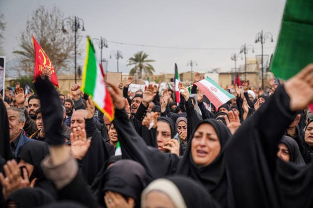 May 13, 2026, Iran, Iran: Protesters gather during a demonstration in support of the government and against U.S. and Israeli strikes after the killing of IranÃ¢â‚¬â ¢s Supreme Leader Ayatollah Ali Khamenei. The United States and Israel launched strikes against Iran on February 28, and Iran retaliated with barrages of missiles at Gulf states and Israel. Iran Iran - ZUMAi98_ 20260513_zih_i98_181 Copyright: xIranianxSupremexLeader SxOfficex