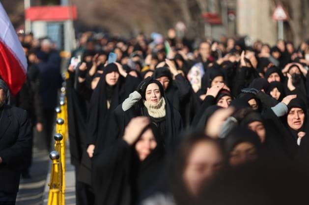 May 13, 2026, Iran, Iran: Protesters gather during a demonstration in support of the government and against U.S. and Israeli strikes after the killing of IranÃ¢â‚¬â ¢s Supreme Leader Ayatollah Ali Khamenei. The United States and Israel launched strikes against Iran on February 28, and Iran retaliated with barrages of missiles at Gulf states and Israel. Iran Iran - ZUMAi98_ 20260513_zih_i98_199 Copyright: xIranianxSupremexLeader SxOfficex