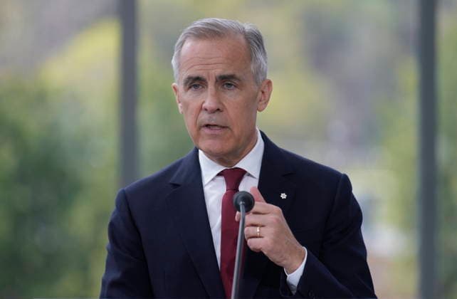 May 5, 2026, Ottawa, On, Canada: Prime Minister Mark Carney takes part in an announcement in Ottawa on Tuesday, May 5, 2026. Ottawa Canada  - ZUMAc35_ 20260505_zaf_c35_163 Copyright: xAdrianxWyldx