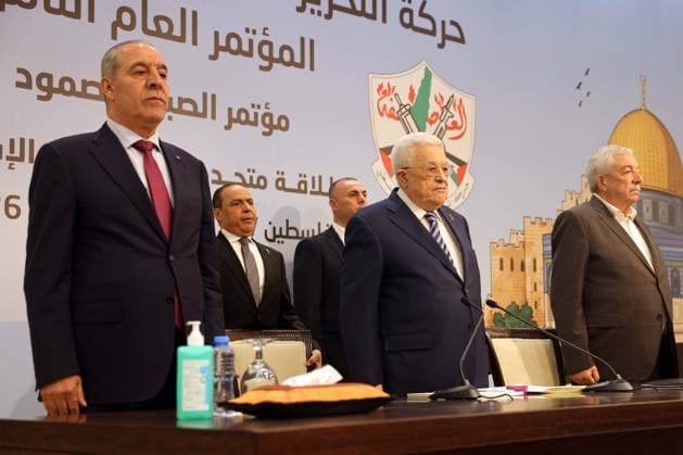 Palestinian President Abbas attends Fatah conference in Ramallah Palestinian President Mahmoud Abbas attends the eighth general conference of the Fatah Movement in Ramallah, in the West Bank, on May 14, 2026. More than 2,500 members were approved to participate, while a direct-link mechanism was announced to ensure broad participation from the West Bank, Gaza Strip, Lebanon and Egypt. Photo by Thaer Ganaim apaimages Ramallah West Bank Palestinian Territory 140526_Ramallah_PPO_00(28) Copyright: xapaimagesxThaerxGanaimx xapaimagesx