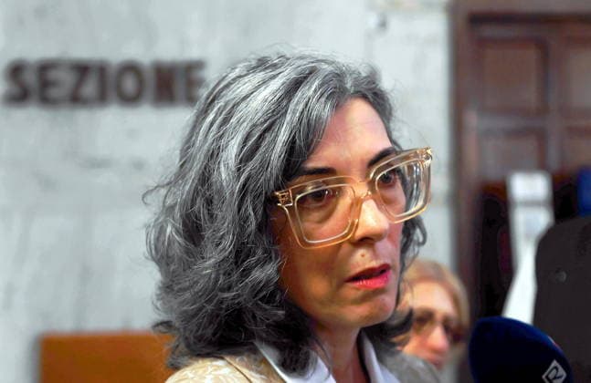 IPA84680031 - Milan, Court, Udiena for Injunctive Action against META and TIK TOK , Class Action, Irene Roggero mother of Rossella girl who died by suicide  Copyright: xMaurizioxMaulex xMaurizioxMaulex 84680031