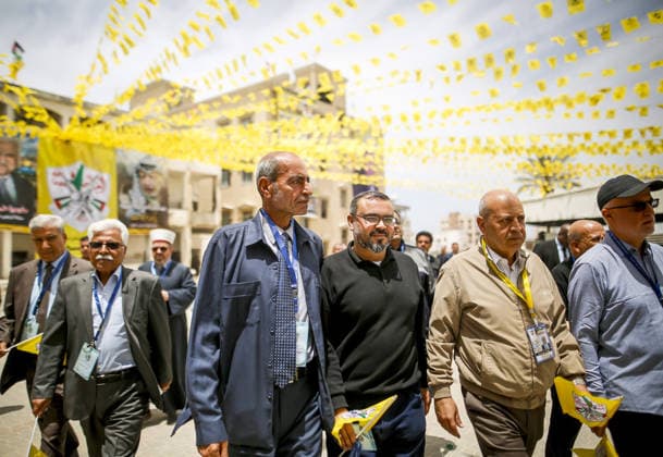 8th General Congress of the Fatah Movement RAMALLAH, WEST BANK, PALESTINE - MAY 14: The 8th General Congress of the Fatah Movement begins at the Palestinian Presidential headquarters in Ramallah, West Bank, Palestine on May 14, 2026. The Gaza segment of the congress was held via video conference at Al-Azhar University with the participation of numerous delegates. Saeed M. M. T. Jaras Anadolu Ramallah West Bank. Editorial use only. Please get in touch for any other usage.  Copyright: x2026xAnadoluxSaeedxM.xM.xT.xJarasx