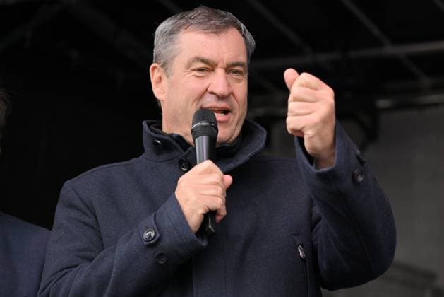14.05.2026, 650 Jahre Stadt Grafenau, Niederbayern, Bayern, Deutschland, Besuch vom Bayerischen Ministerpräsidenten Dr. Markus Söder,