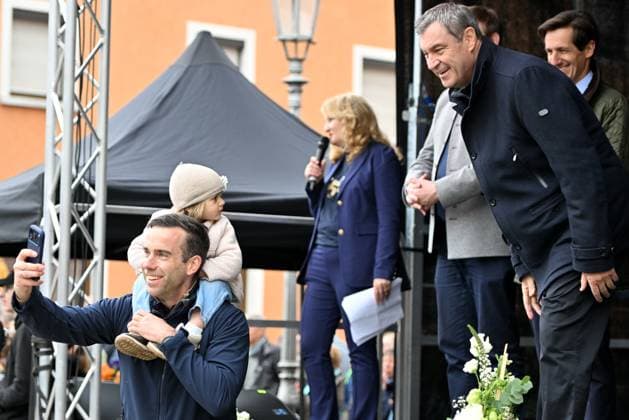 14.05.2026, 650 Jahre Stadt Grafenau, Niederbayern, Bayern, Deutschland, Besuch vom Bayerischen Ministerpräsidenten Dr. Markus Söder,