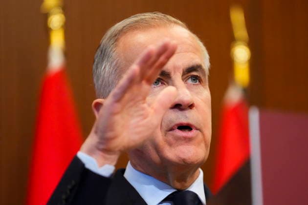 May 14, 2026, Ottawa, On, Canada: Prime Minister Mark Carney makes an announcement on Parliament Hill in Ottawa on Thursday, May 14, 2026. Ottawa Canada  - ZUMAc35_ 20260514_zaf_c35_006 Copyright: xSeanxKilpatrickx