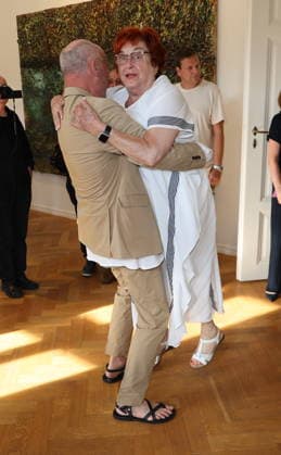 Vernissage Kiefer bei Ropac Salzburg, Galerie ROPAC, 26. 07. 2024 Anselm KIEFER, Valie EXPORT