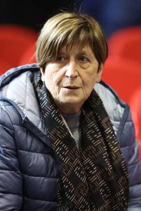 Civil party Imperial (also sister of vicitm Salvatore Imperial) pictured during the trial of P. and A. Falzone, at the Court of Appeal of Mons, on Friday 15 May 2026. The trial of the two men concerns the 2022 tragedy in Strepy-Bracquegnies, where a car plowed into a carnival parade around 5:00. Six people died at the scene, and a seventh months later in the hospital. P. Falzone is charged with seven murder and 81 attempted murder. A. Falzone with failure to render aid to a person in danger. Today the court continues to hear the victims.  VIRGINIExLEFOUR 173951262