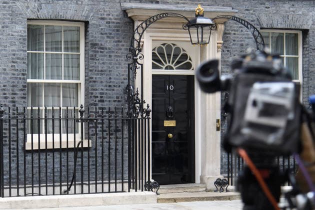 Media in Downing Street, London, UK - Friday 15 May 2026 A general view of Media seen in Downing Street, London, England, UK on Friday 15 May, 2026 after Health Secretary announced his resignation yesterday leading to a pending leadership contest for British Prime Minister Sir Keir Starmer., Credit:Justin Ng Avalon UK, England, London, Downing Street Copyright: xJustinxNgx xAvalonx 1099131011