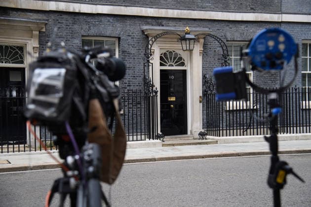 Media in Downing Street, London, UK - Friday 15 May 2026 A general view of Media seen in Downing Street, London, England, UK on Friday 15 May, 2026 after Health Secretary announced his resignation yesterday leading to a pending leadership contest for British Prime Minister Sir Keir Starmer., Credit:Justin Ng Avalon UK, England, London, Downing Street Copyright: xJustinxNgx xAvalonx 1099131053