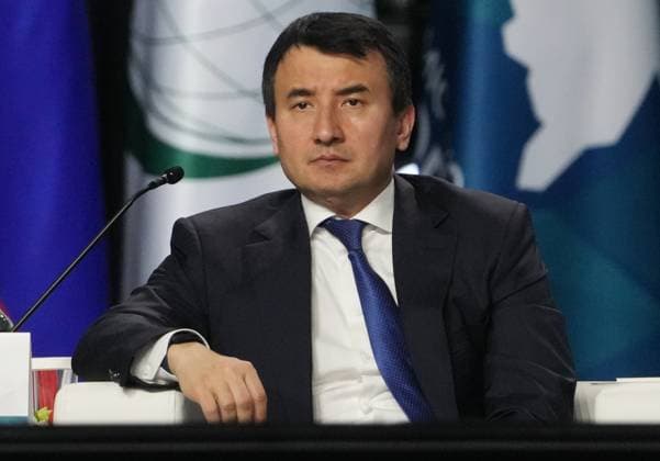 KAZANFORUM 2026. Plenary session 9166190 15.05.2026 The 17th International Economic Forum Russia-Islamic World: KAZANFORUM 2026. Plenary session. From Points on The Map to Points of Growth: Combining Technological and Financial Initiatives. Jamshid Khodjaev, Deputy Prime Minister of the Republic of Uzbekistan. Alexander Vilf Sputnik Crediting the source in the following order photographer s name RIA Novosti is mandatory when using the photo Kazan Republic of Tatarstan Russia  Copyright: xAlexanderxVilfx