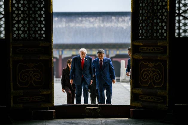 May 15, 2026, Beijing, China: U.S. President DONALD TRUMP and his Chinese counterpart XI JINPING, at The Temple of Heaven in Beijing. Beijing China - ZUMAz03_ 20260515_int_z03_595 Copyright: xWhitexHousexPressxOfficex