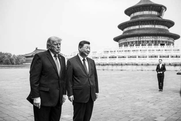 May 15, 2026, Beijing, China: U.S. President DONALD TRUMP and his Chinese counterpart XI JINPING, at The Temple of Heaven in Beijing. Beijing China - ZUMAz03_ 20260515_int_z03_594 Copyright: xWhitexHousexPressxOfficex